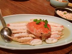 二十年陈年花雕蒸红毛蟹-湖滨28中餐厅·西湖宴·杭州君悦酒店