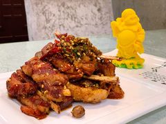 蒙古烤羊排-黄家饺子东北特色菜馆(湖滨商业街店)