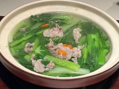 瘦肉水浸连州高脚菜心-炳胜私厨(中达旗舰店)