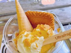 焦糖饼干冰淇淋-cab意式gelato冰淇淋