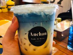 -蝶豆花蓝面条