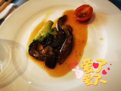 海参-深圳温德姆至尊酒店·大堂吧·户外花园