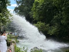 -小七孔景区-六十八级跌水瀑布