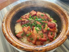 叉烧煲仔饭加腊肠-红星光发煲仔饭(大石街店)