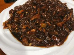 茄子烧肉-三居鲁味坊黄焖鸡(山大路店)
