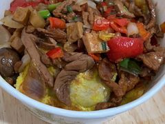 牛肉腰花二合一豆皮-周记热干面豆皮大王(桃花东街店)