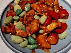 腊八蒜烧肥肠-小吊梨汤·北京菜·烤鸭(鸟巢店)