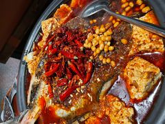 -探鱼·鲜青椒爽麻烤鱼(苏宁广场店)