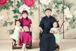 -时光纪亲子全家福照相馆(静安店母女写真父母纪念照)