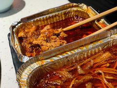 猪脑花-京韵胡同·酱香羊蝎子火锅涮肉(长寿路店)