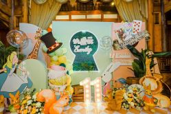 -乐童百日宝宝宴布置十岁生日派对策划定制