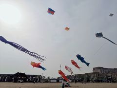 -天津东疆湾沙滩景区
