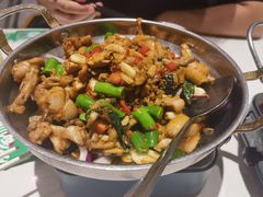 青椒紫苏牛蛙-绿草地·湘菜(7mall店)