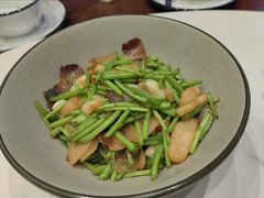 马蹄炒风肉芦蒿-打酱油·非遗淮扬菜(瘦西湖梅岭店)