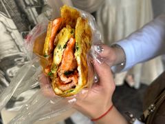 韭菜蛋饼-老客满蛋饼(双塔市集店)