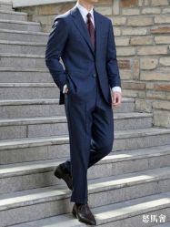 -怒马会 全麻衬西装高级定制