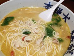 老母鸡汤虾仁面-李犟大爆鳝面·手工蟹黄包(湖滨西湖店)
