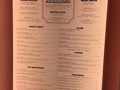 菜单-db Bistro & Oyster Bar by Daniel Boulud(滨海湾金沙店)