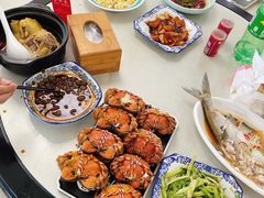 -七的湖·晚芳亭·阳澄湖农家菜·大闸蟹(莲花岛店)
