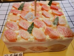 桃桃喜·蜜桃奶油蛋糕-福气鲜活面包·生日蛋糕