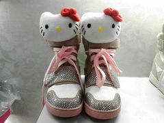 KT猫超可爱闪钻鞋-广州国大鞋城