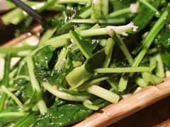 清炒板蓝根苗-缘生态云南菜·野生菌庭院餐厅(华侨城店)
