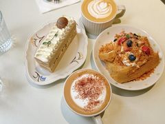 红茶栗子蛋糕-素咫咖啡CLIFEROSE(新安店)