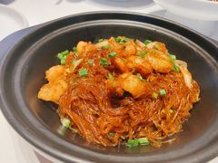 鲍汁干捞金沙粉丝煲-俏江南天津时尚曲艺主题餐厅(马场道店)