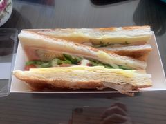 火腿奶酪蔬菜三明治-新侨三宝乐面包店(崇文门店)
