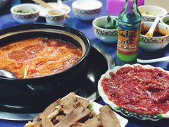 -乳仔牛牦牛汤锅 烤羊排(松潘古城店)