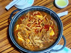 -老红桥炸灌肠牛肚锅烧烤(定福庄店)