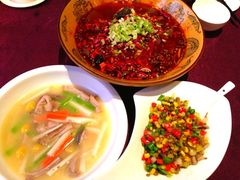 毛血旺，杂粮鱼米，山药猪肚-见山书院