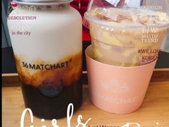 -36抹茶·千层与鲜果茶(欢乐海岸店)