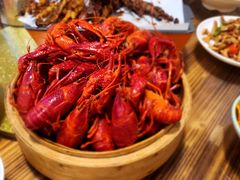 清蒸炮头虾王-冶建镜子·老南昌大排档·江西虾王(总店)