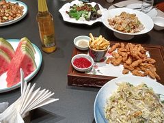 -大连湾旭日·家宴·海肠捞饭(马栏广场店)