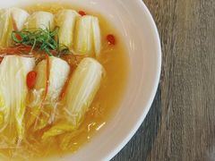瑶柱鸡汤娃娃菜-悦轩中餐厅·高空江景·杭州柏悦酒店