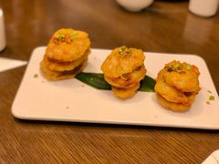 椒盐藕盒-枣子树·素食餐厅(朱家尖店)