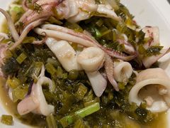 酸菜炒鱿鱼-温岭人家(红花北路店)