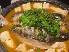 -探鱼·鲜青椒爽麻烤鱼(三水广场店)