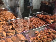老店卤味展示-土门八珍烤鸡腊味店(土门老店)