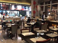 大堂-烟台中泽华羿铂尔曼酒店·汇·全日餐厅·高空海景自助
