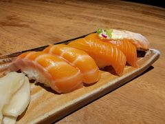 三文鱼手握-千代武日本料理(爱建店)