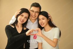 -时光纪亲子全家福照相馆(静安店母女写真父母纪念照)
