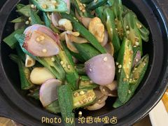 生啫黄秋葵-台上设计餐厅(歌华大厦店)