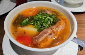 Shurpa Fried Lamb Vegetable Soup