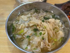 -吉林延边牛肉汤饭，大冷面