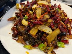 云南特色炒见手青-草墩罗非鱼庄•野生菌•腊排骨(七星街上段店)