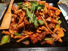 牛蛙基围虾干锅-炭舍干锅·烤鱼(扬名广场店)