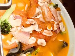 上汤西兰花-绿茶餐厅(成都大悦城店)