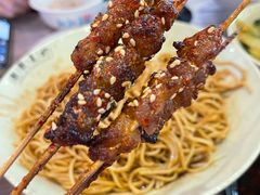 烤牛肉串-靓靓蒸虾(中山公园店)